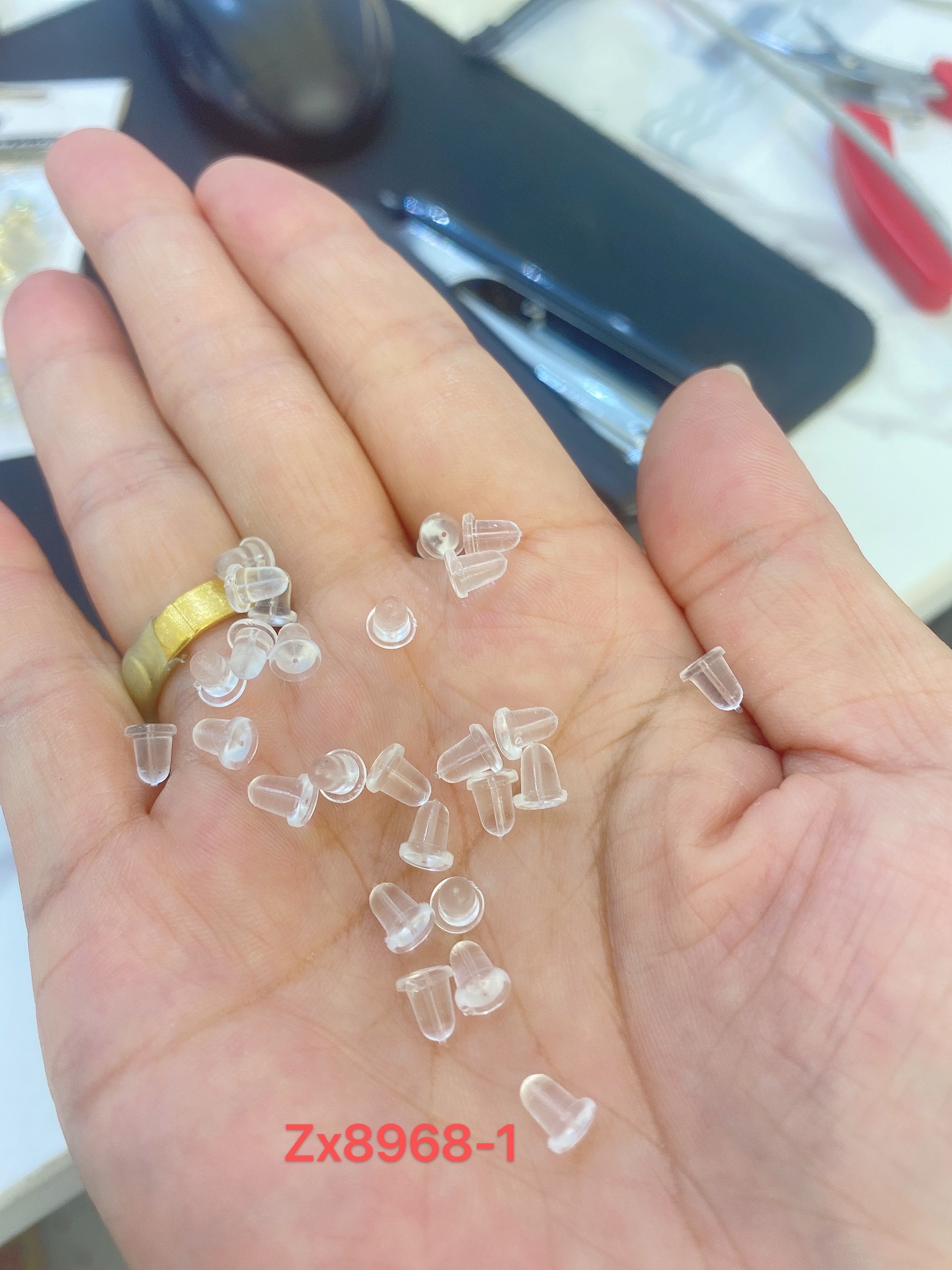 Zhongxing accessories DIY silicone earplugs ear plug Specification drawing