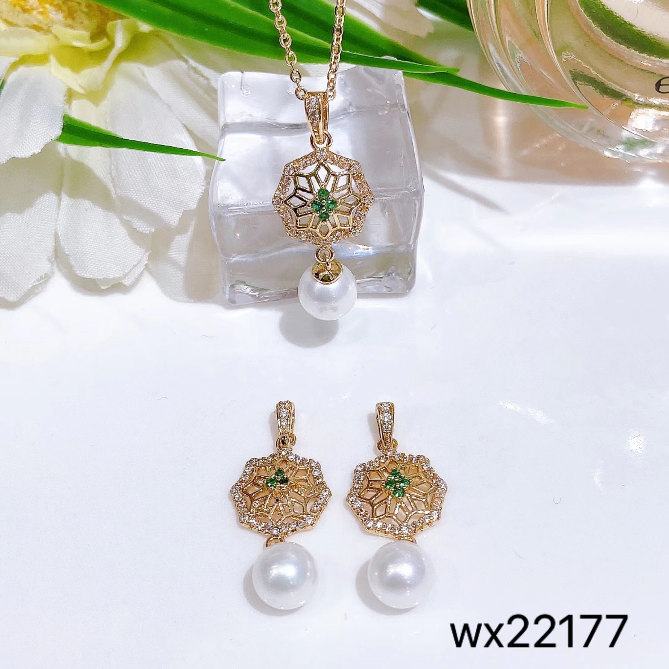 Zhongxing accessories DIY pearl necklace details Picture