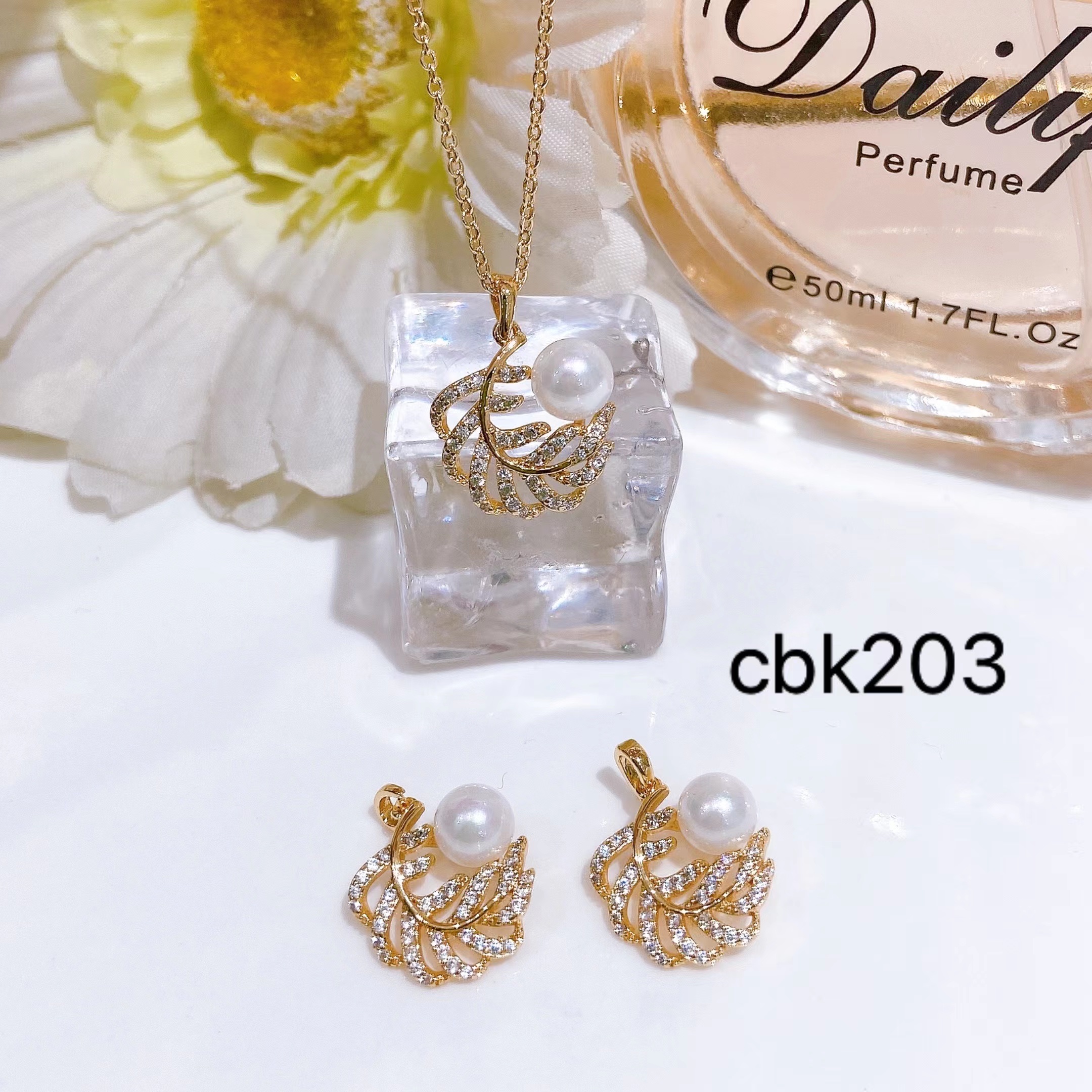 Zhongxing accessories DIY pearl necklace Specification drawing