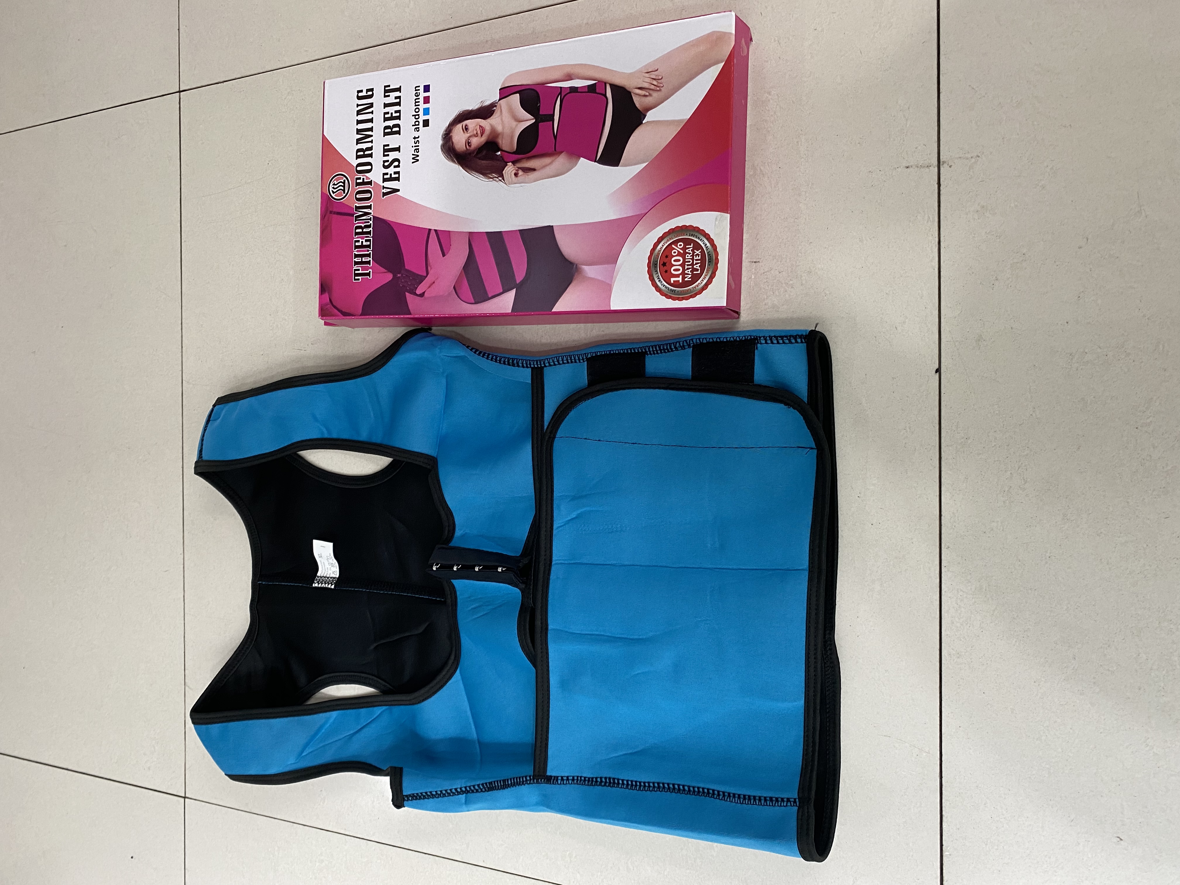 Breasted vest and corset Item Picture