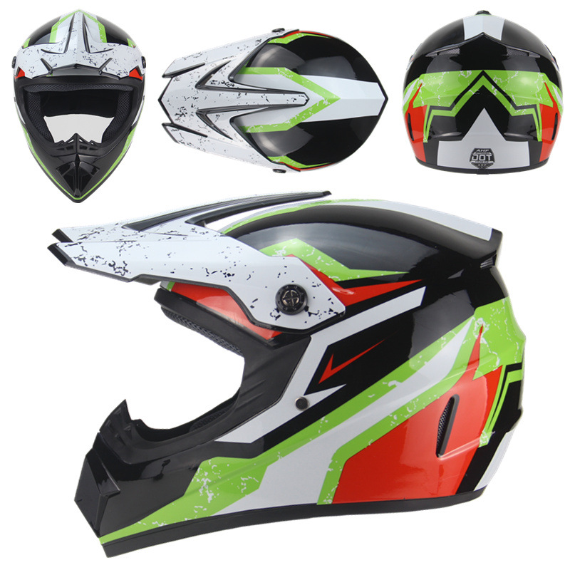 Cross border four seasons cross country helmet electric bike helmet Mountain bike full helmet fast descent tokart ATV helmet Item Picture