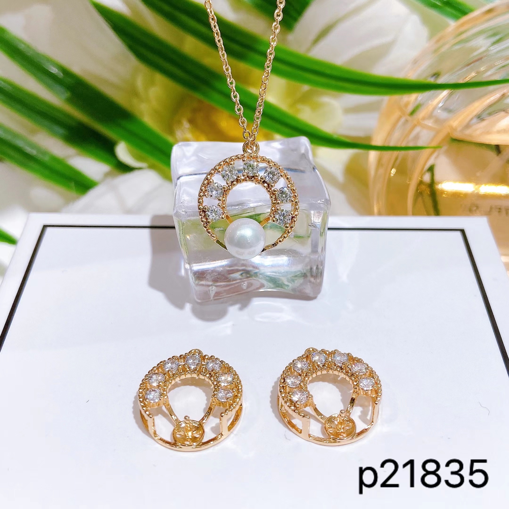 Zhongxing accessories DIY pearl necklace full figure