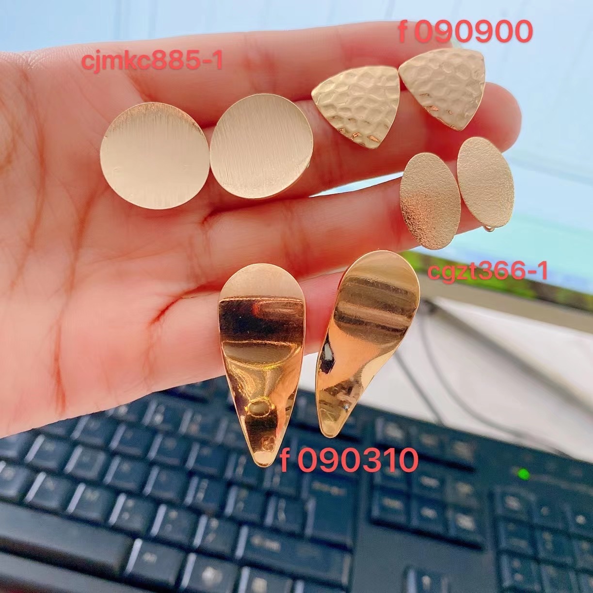 Zhongxing accessories DIY earpin thumbnail