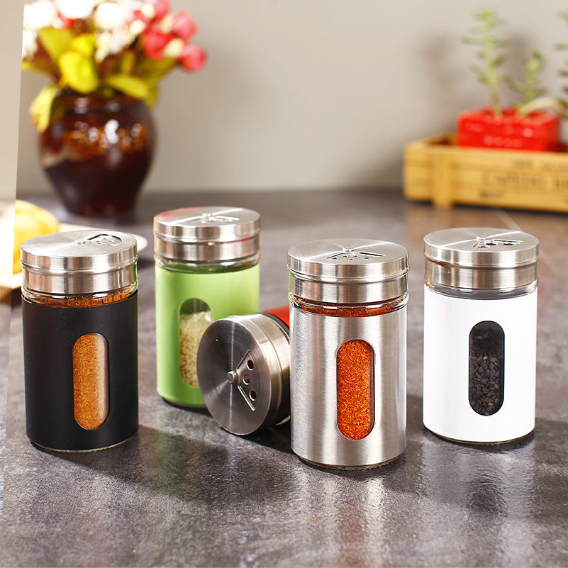 Kitchen supplies glass flavor bottle, BBQ barbecue accessories, new flavor bottle