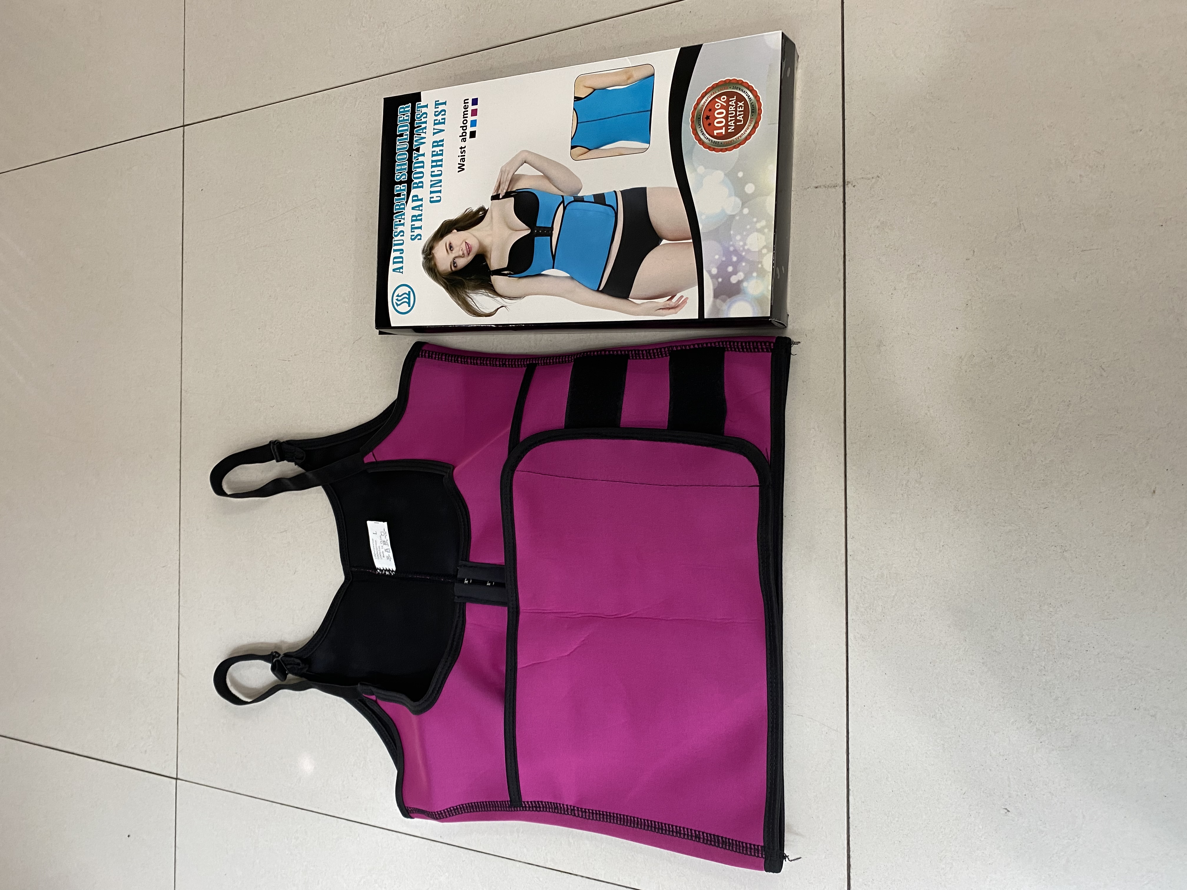 Spanx with braised straps full figure