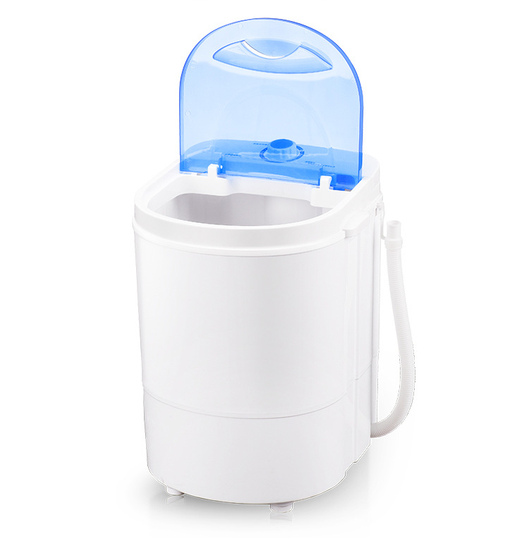 4.5kg single switch mini washing machine, household small washing machine Multi-functional dehydrator dryer mini single drop off bucket dormitory dry bucket students thumbnail