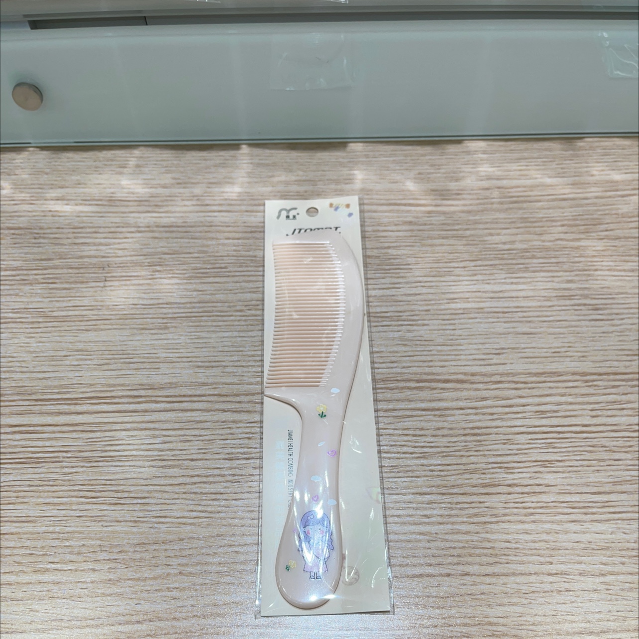 Comb Cartoon Comb B675 Smooth Hair Comb Plastic Cute Styling Comb Kids Student Hair Comb Home Plastic Dense Tooth Comb