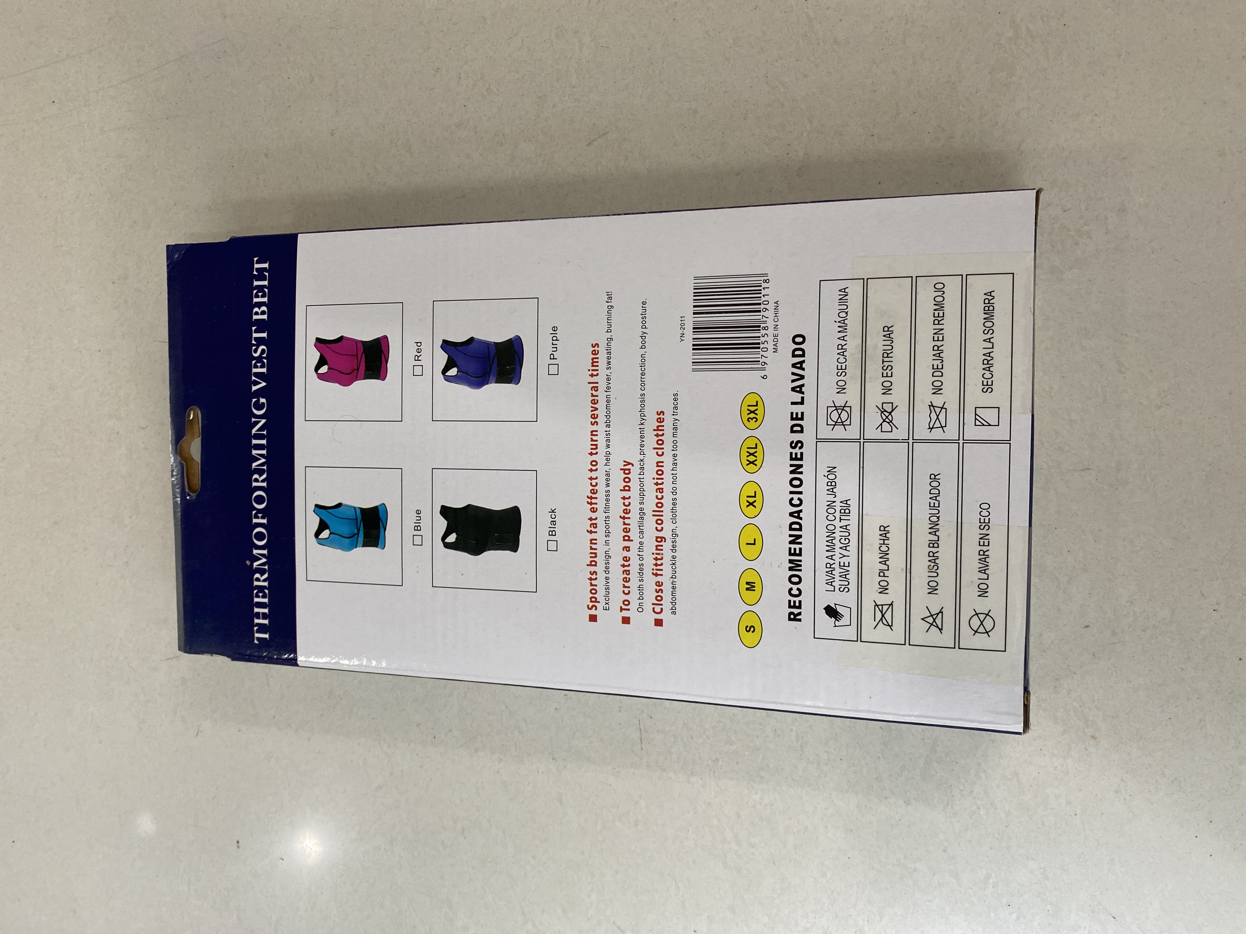 Elasticized waistline shapewear details Picture