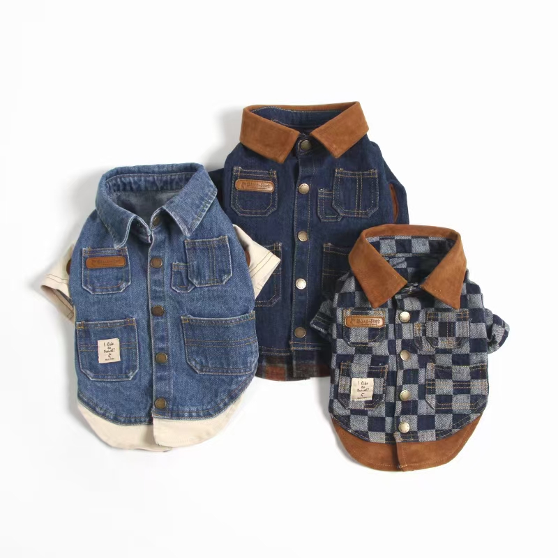 BP2022 Autumn/Winter - Vintage color contrast denim jacket
Size: S/M/L/XL/XXL
Composition: Cotton 100%
Color: Light denim blue, dark denim blue, denim blue chess