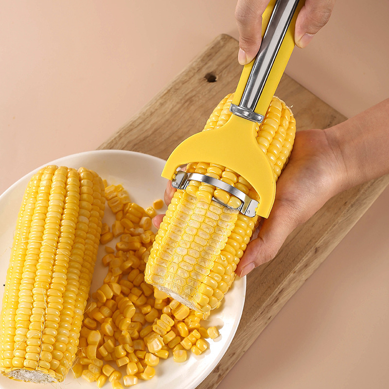 Stainless steel corn grater Corn grater Kitchen gadget Corn stripping knife Corn kernels separator