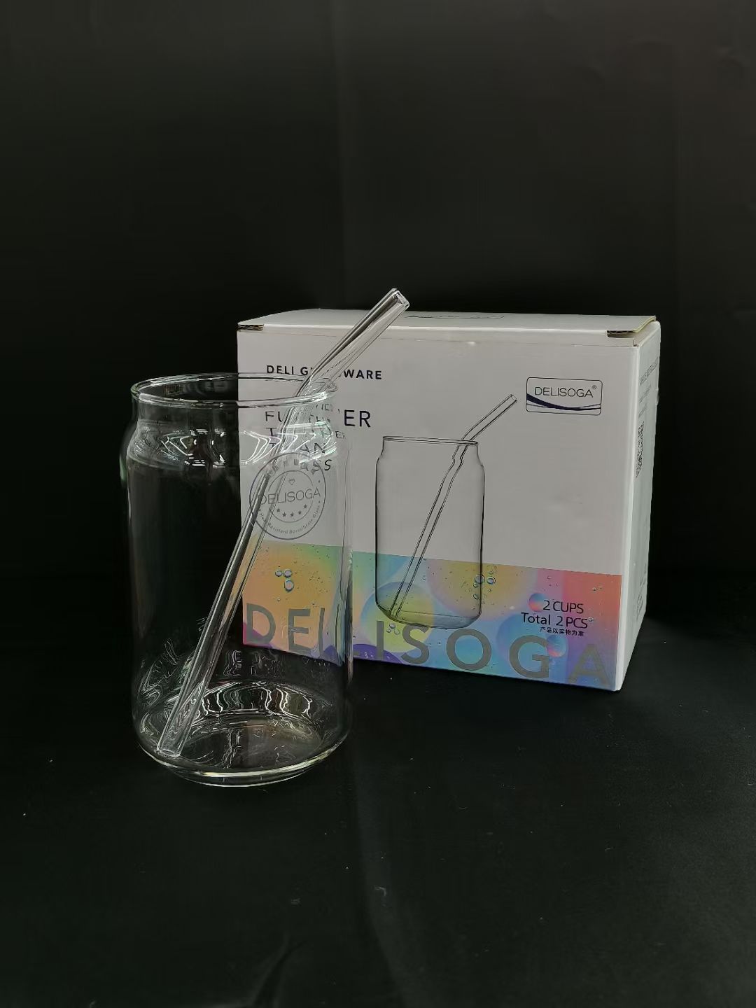 GPB61-2/L2 Gopeng glass with straw