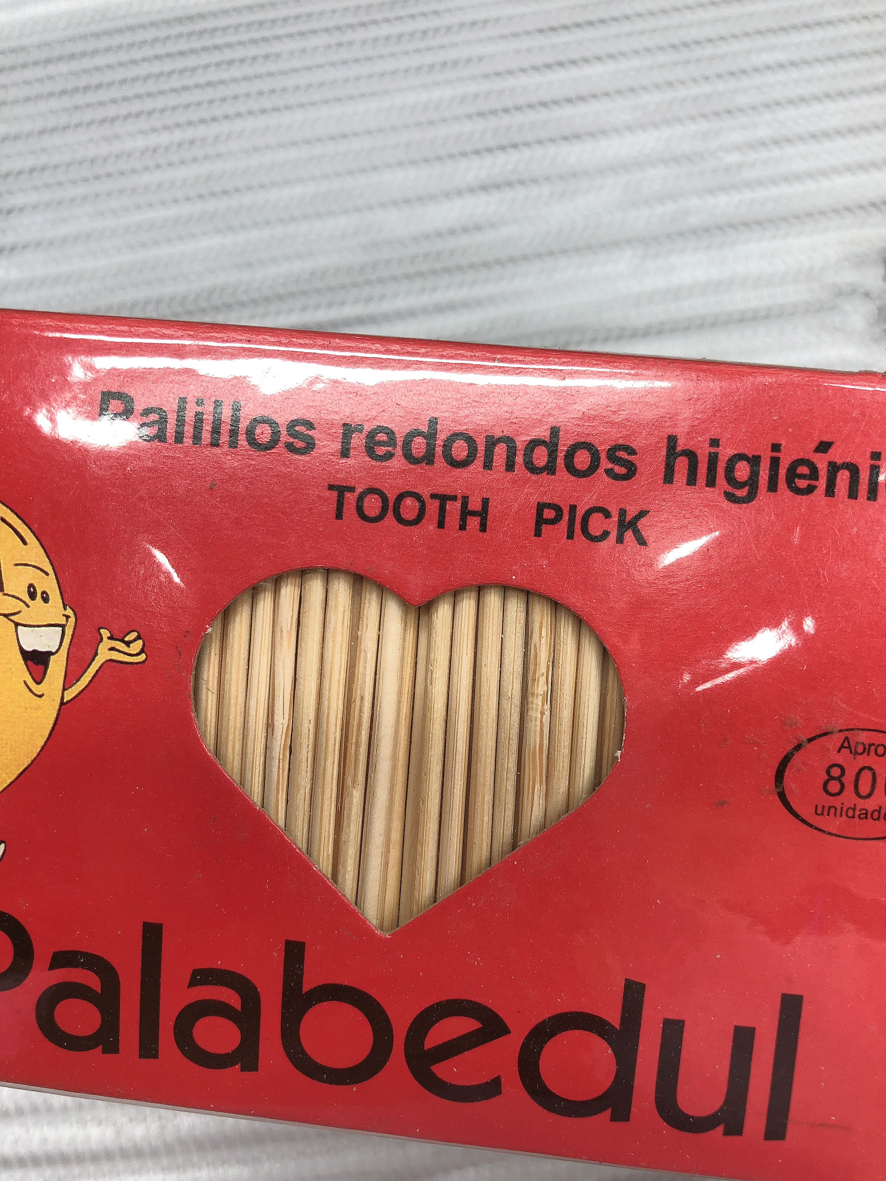 Box 800 Toothpicks Bamboo toothpicks thumbnail