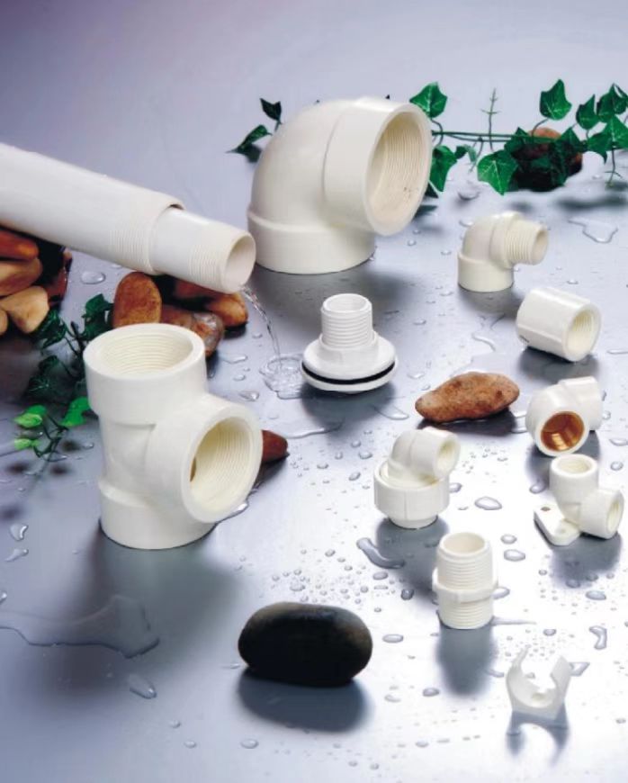 PVC British standard internal thread three-way water pipe three-way fittings Application Scenario