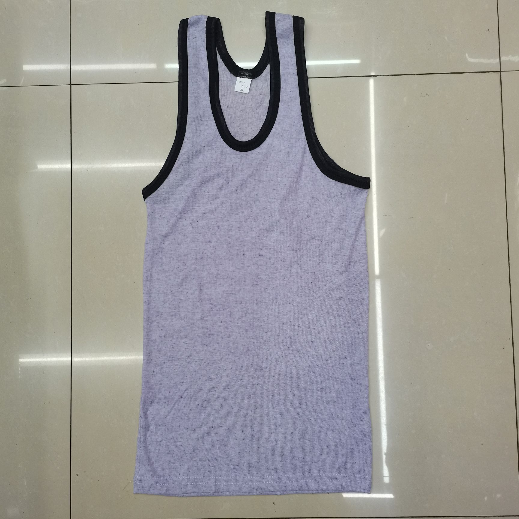 Men's Ribbed Vest In Summer Can Wear Outside And Inside