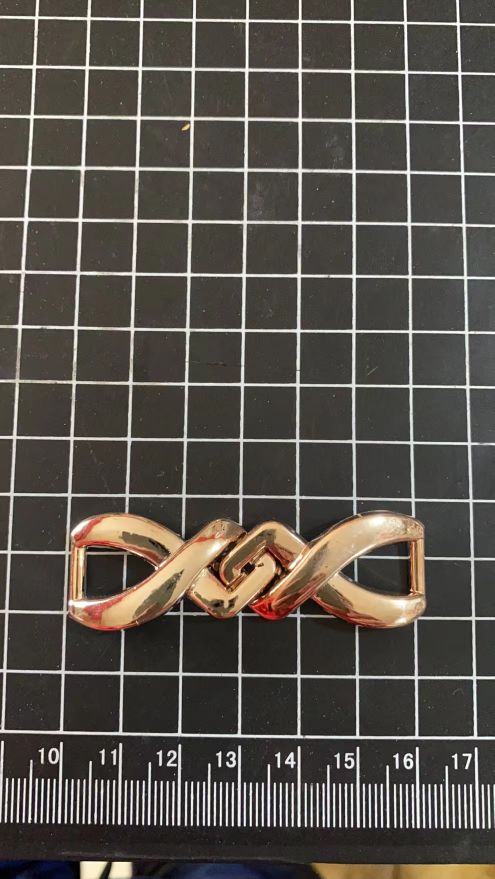 Sl191 With Diamond Jewelry Decorative Accessories Irregular Waist Buckle Shoe Buckle Diy Clothing Accessories Application Scenario