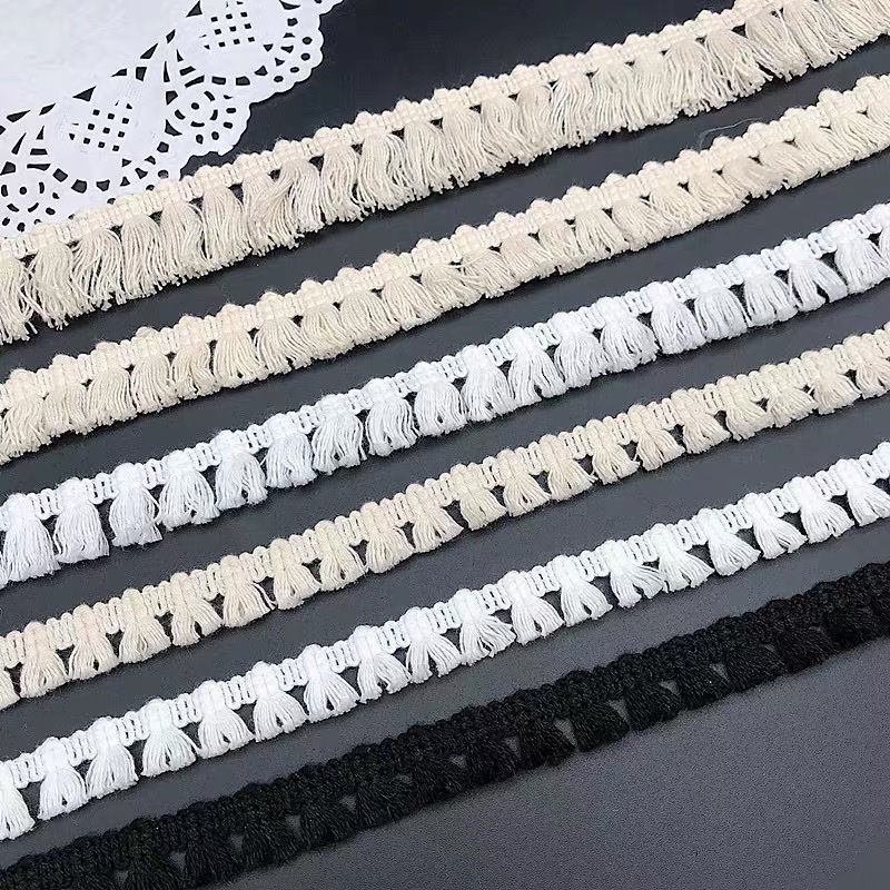 Cotton Fringed Broomstick Lace