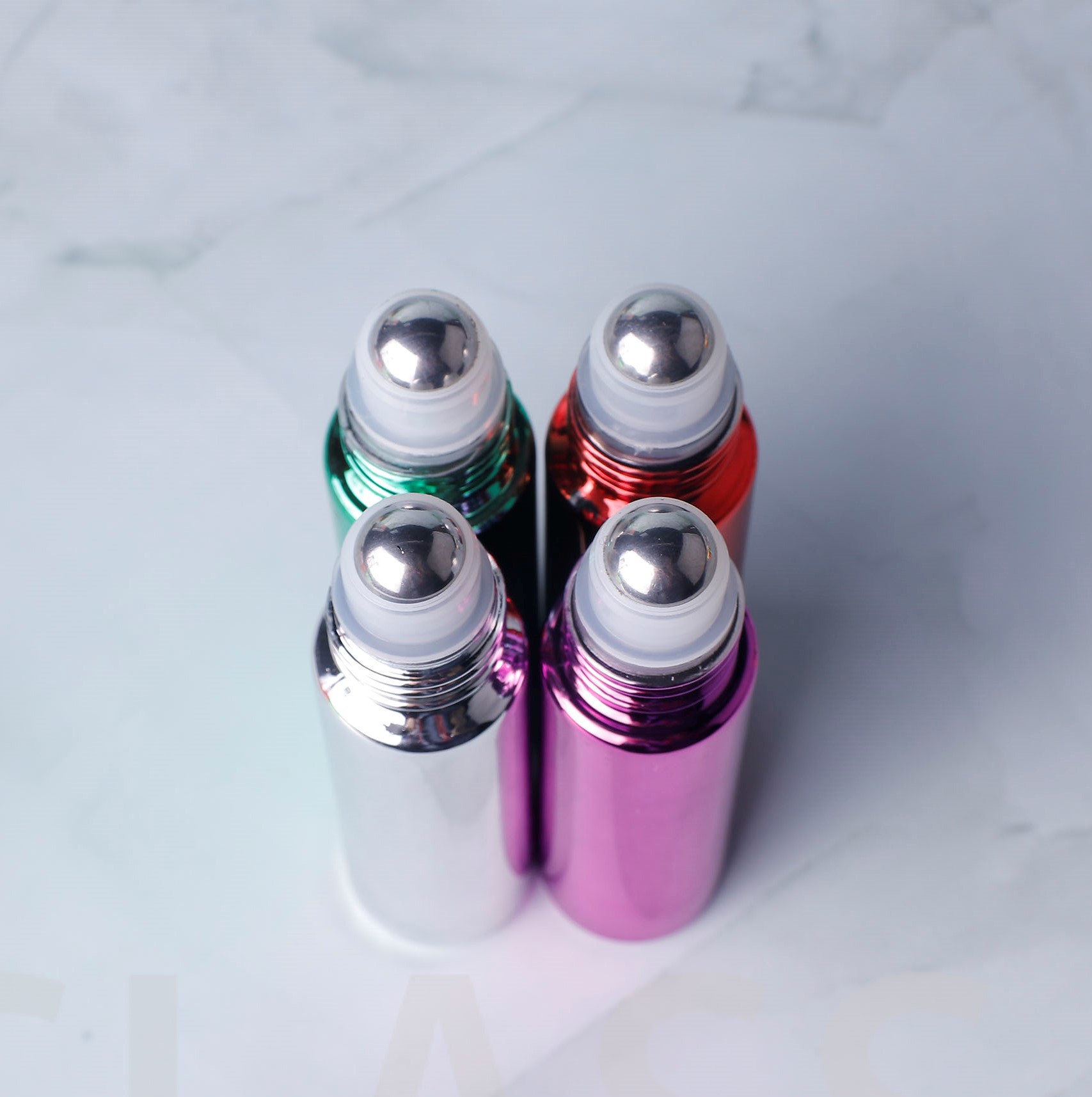 Perfume bottle go bead bottle fine oil bottle light proof ball pack bottle small sample bottle empty bottle portable travel pack small bottle