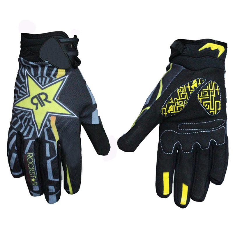 Rockstar Motorcycle Bike Outdoor Cycling Gloves Men's and women's Four Seasons gloves