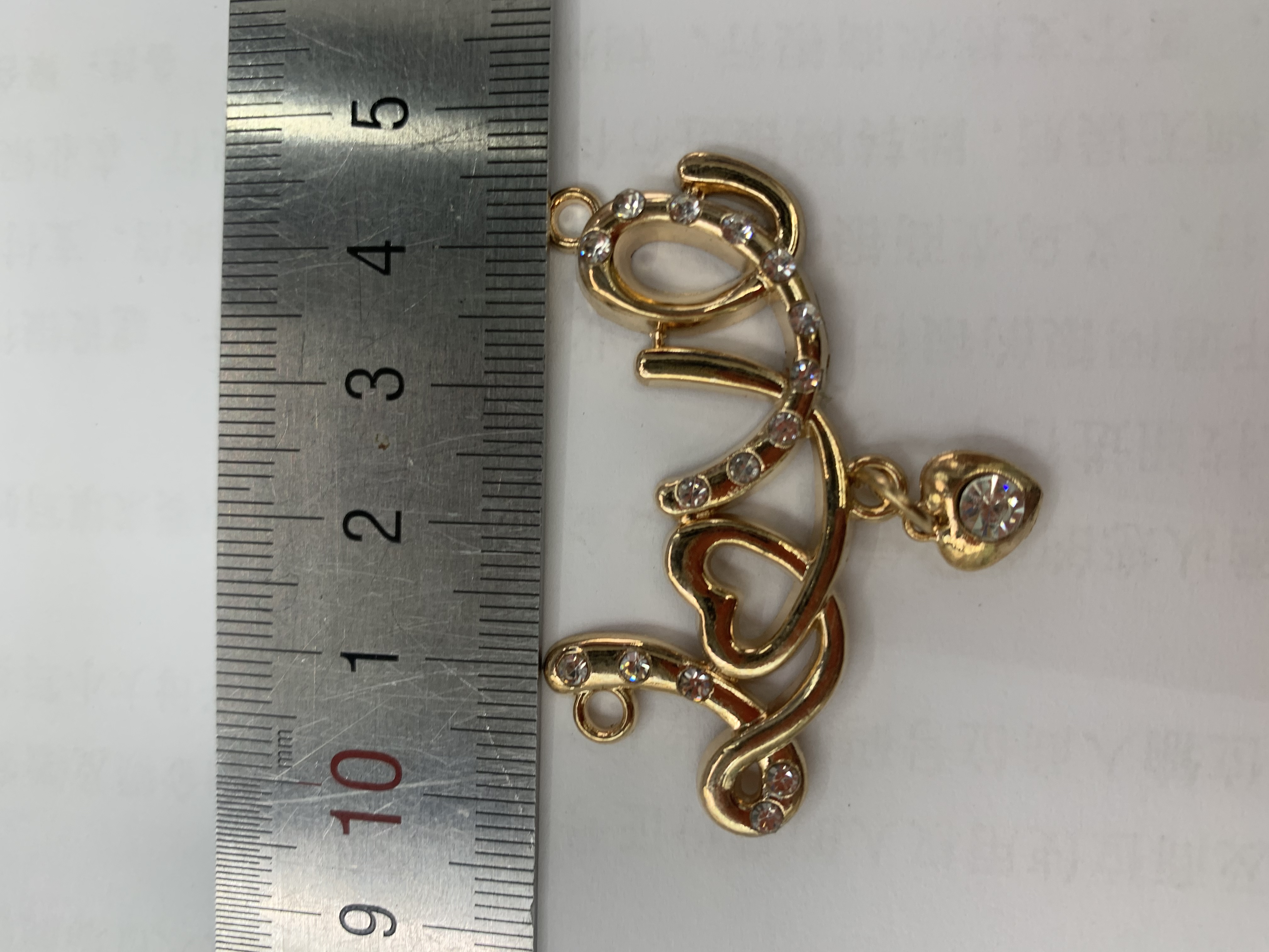Love Shape, Point Drill Hanging Love Small Pendant Hand Sewing Mark, New Hot Listing!