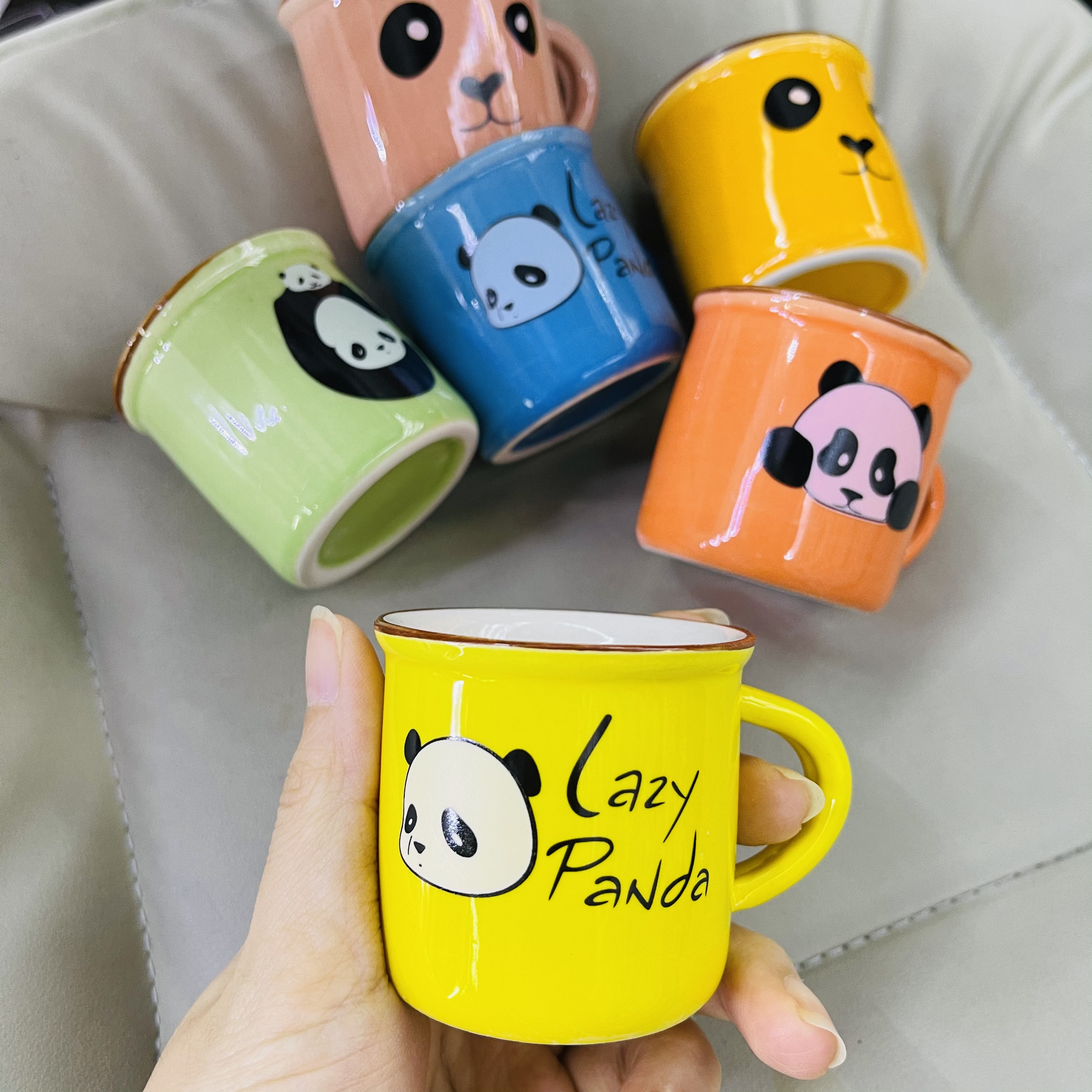Exquisite ceramic cups, mugs, water cups, children's water cups Specification image