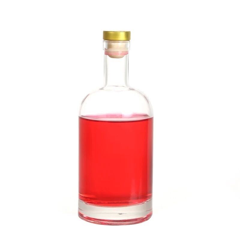 Ice bottle glass empty bottle 375ml bottle Creative vodka bottle 500ml wine fruit wine glass bottle thumbnail