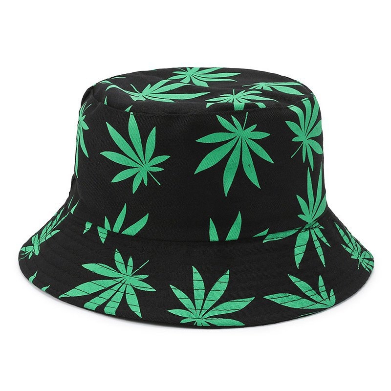 Leaf Adult Fisherman Hat Sunshade Hat Fashion Versatile Multi-Color