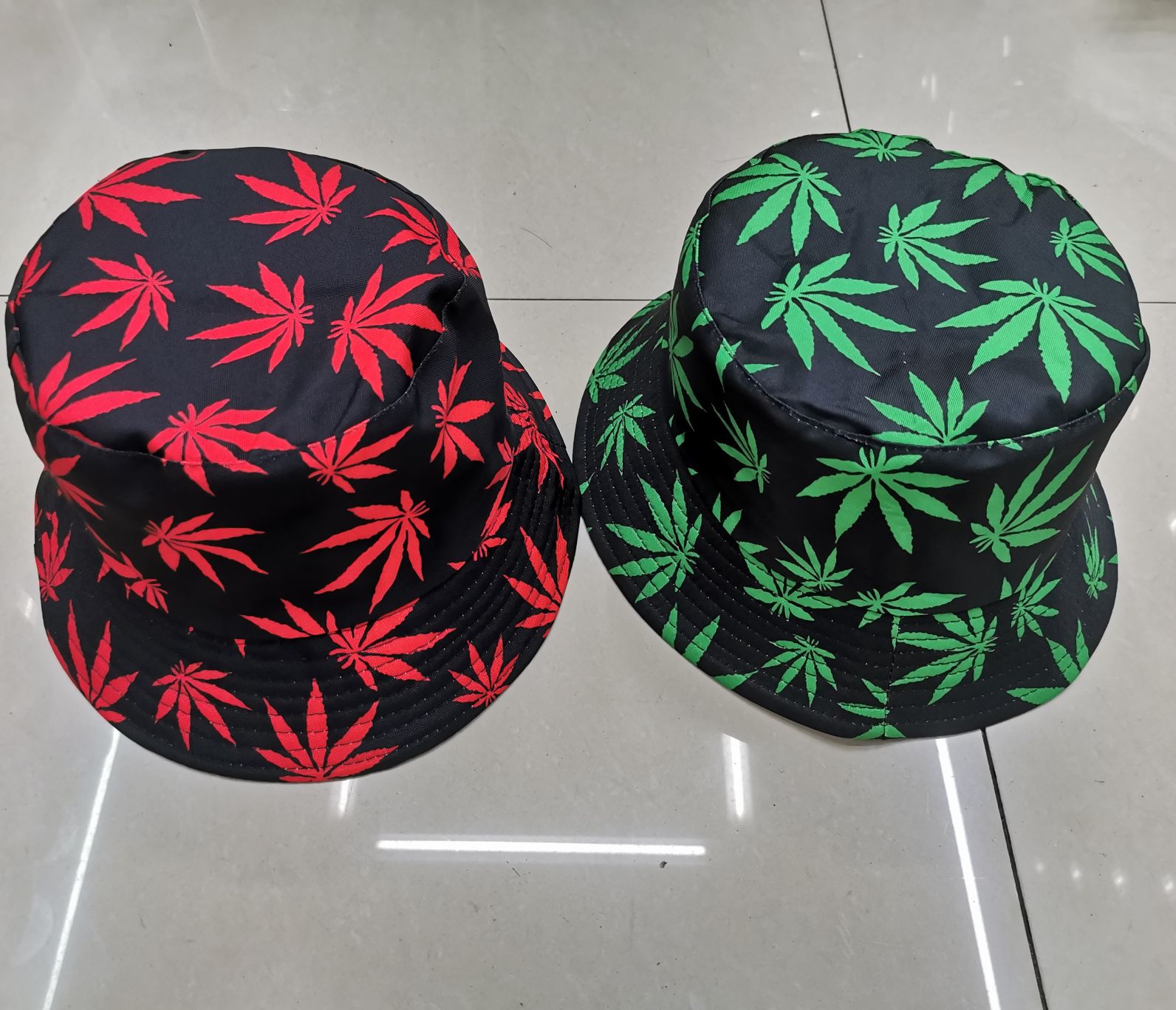Leaf Adult Fisherman Hat Sunshade Hat Fashion Versatile Multi-Color Specification drawing