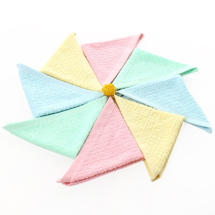 Cotton Saliva Towel Cotton Baby Towel Baby Newborn Child Face Towel Face Towel Handkerchief Small Square Towel Application Scenario