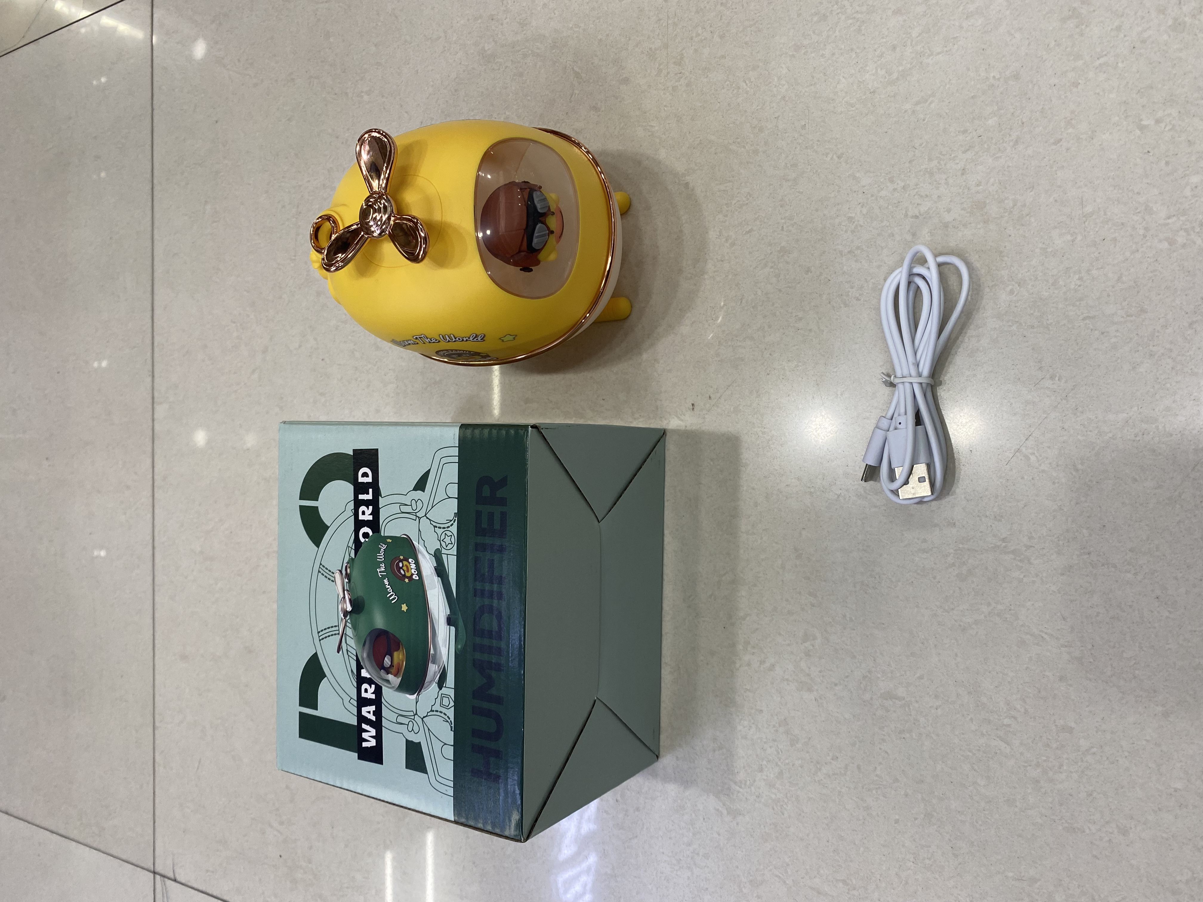 Helicopter humidifier