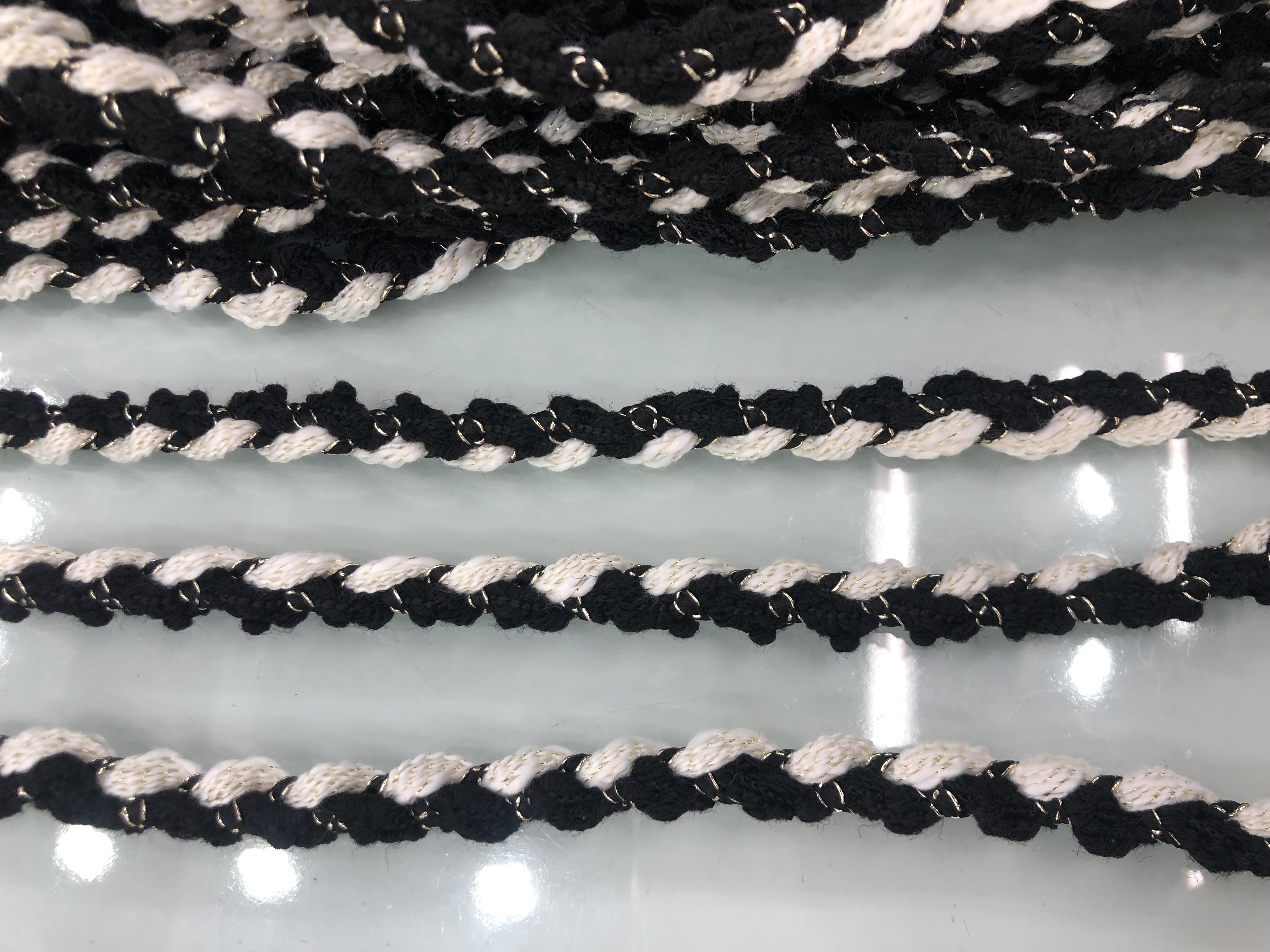 Small Fragrant Wind Webbing Mixed Color Braided Twist Braid Lace Every Garment Edge Accessories
