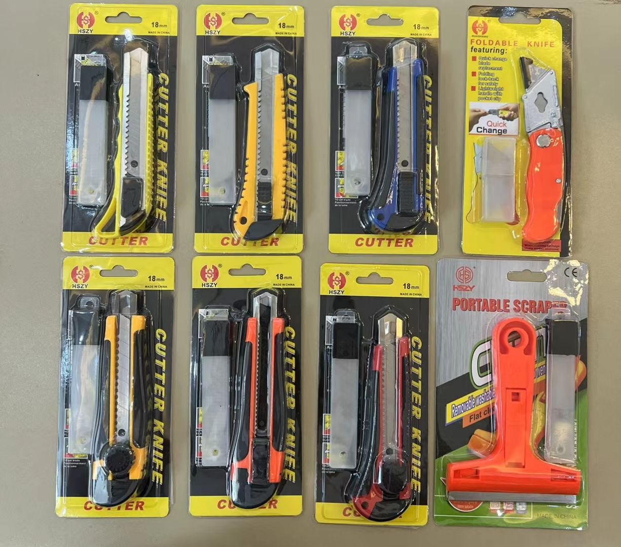Department store hardware knives, scissors, knives, scissors, utility knives, utility knife blades Application Scenario