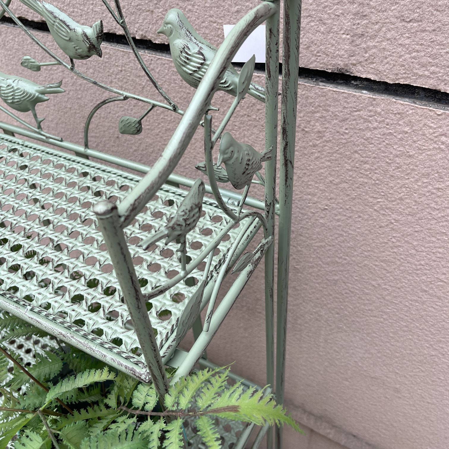 Outdoor Garden To Do Old Iron Multi-Layer Flower Rack European Courtyard Balcony Green Plant Succulent Storage Floor Storage Display Rack Specification drawing