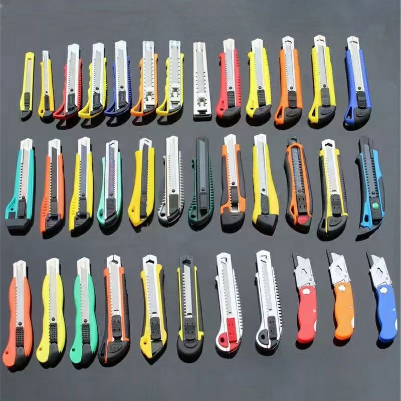 Department store hardware knives, scissors, knives, scissors, utility knives, utility knife blades full figure
