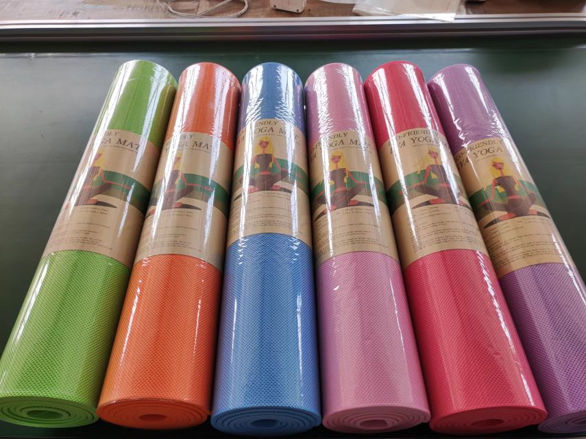 EVA Yoga Mat Exercise Mat full figure