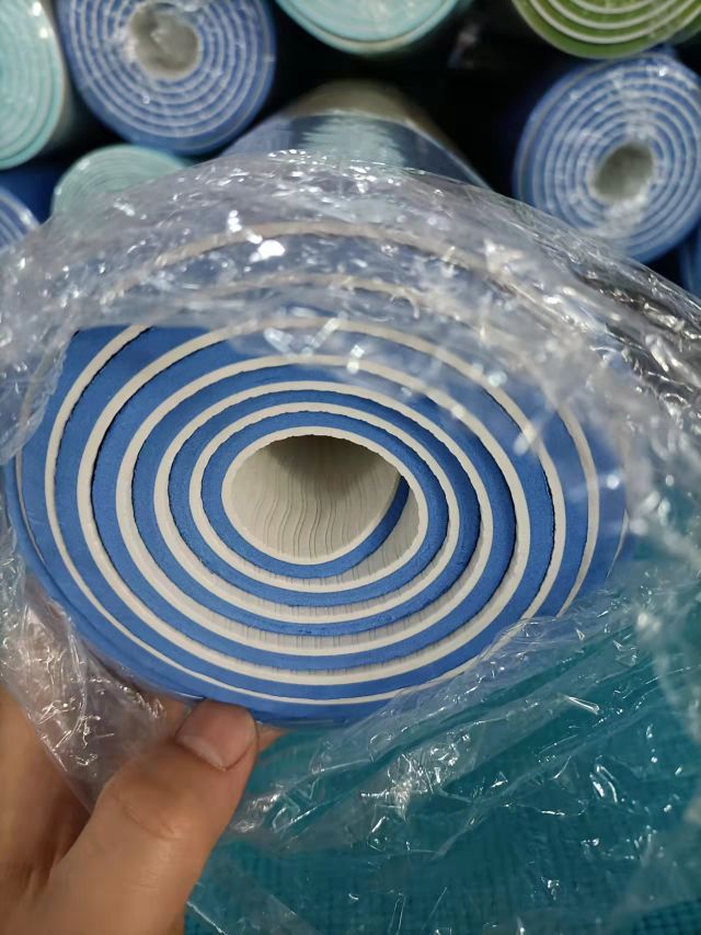 Tpe Two-Tone Yoga Mat details Picture