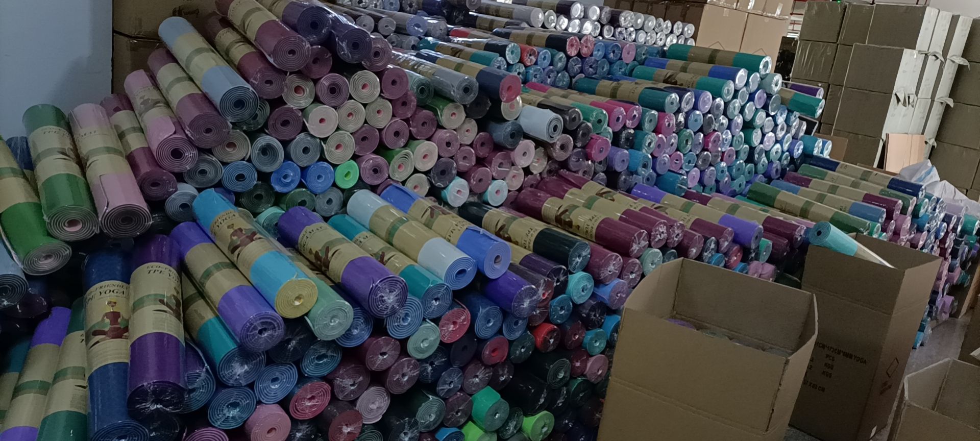 Tpe Two-Tone Yoga Mat