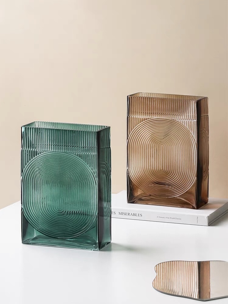 Fingerprint jar glass vase thumbnail