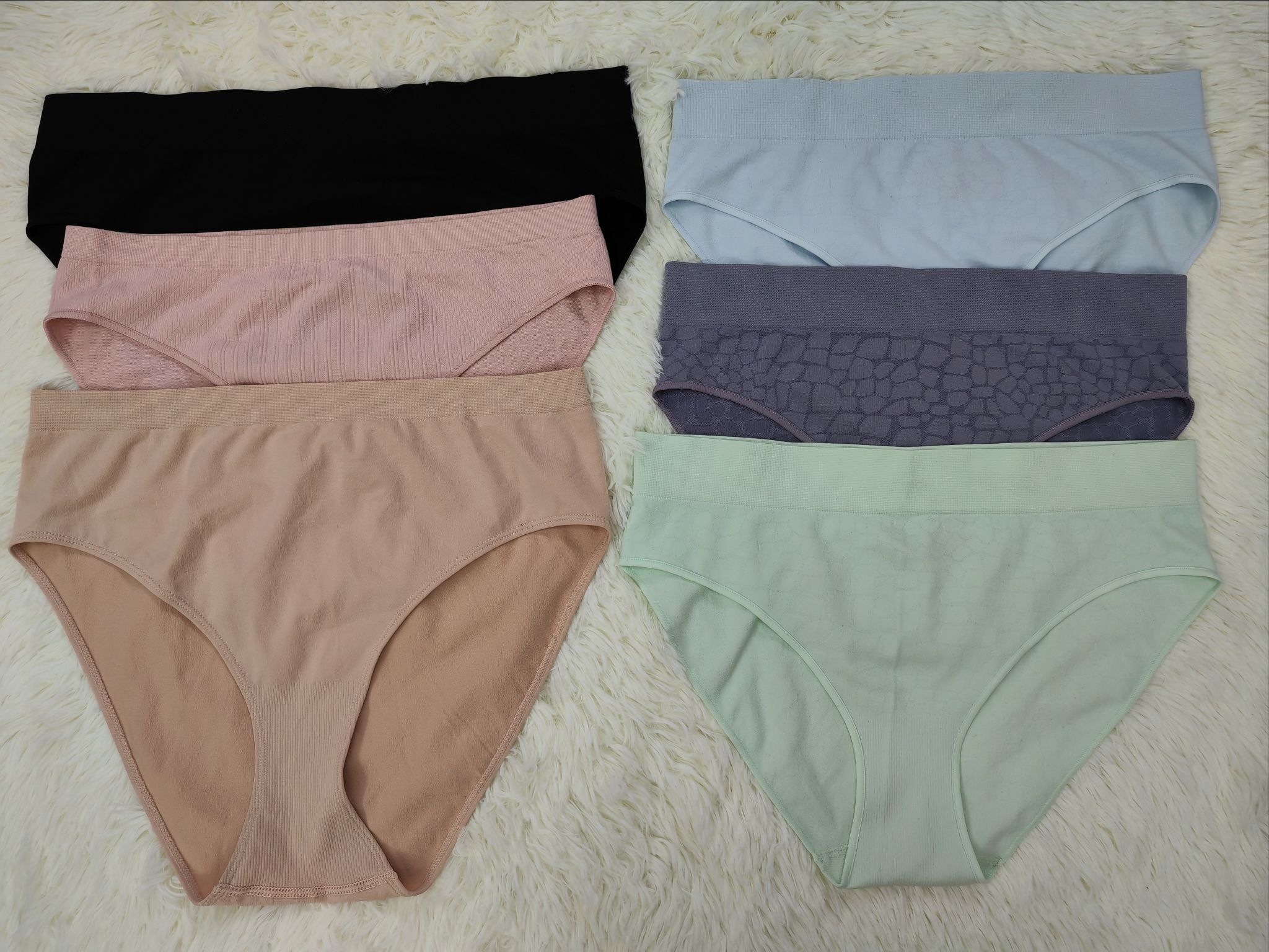 Mommy Panties, Fat Panties, Seamless Nylon Panties details Picture