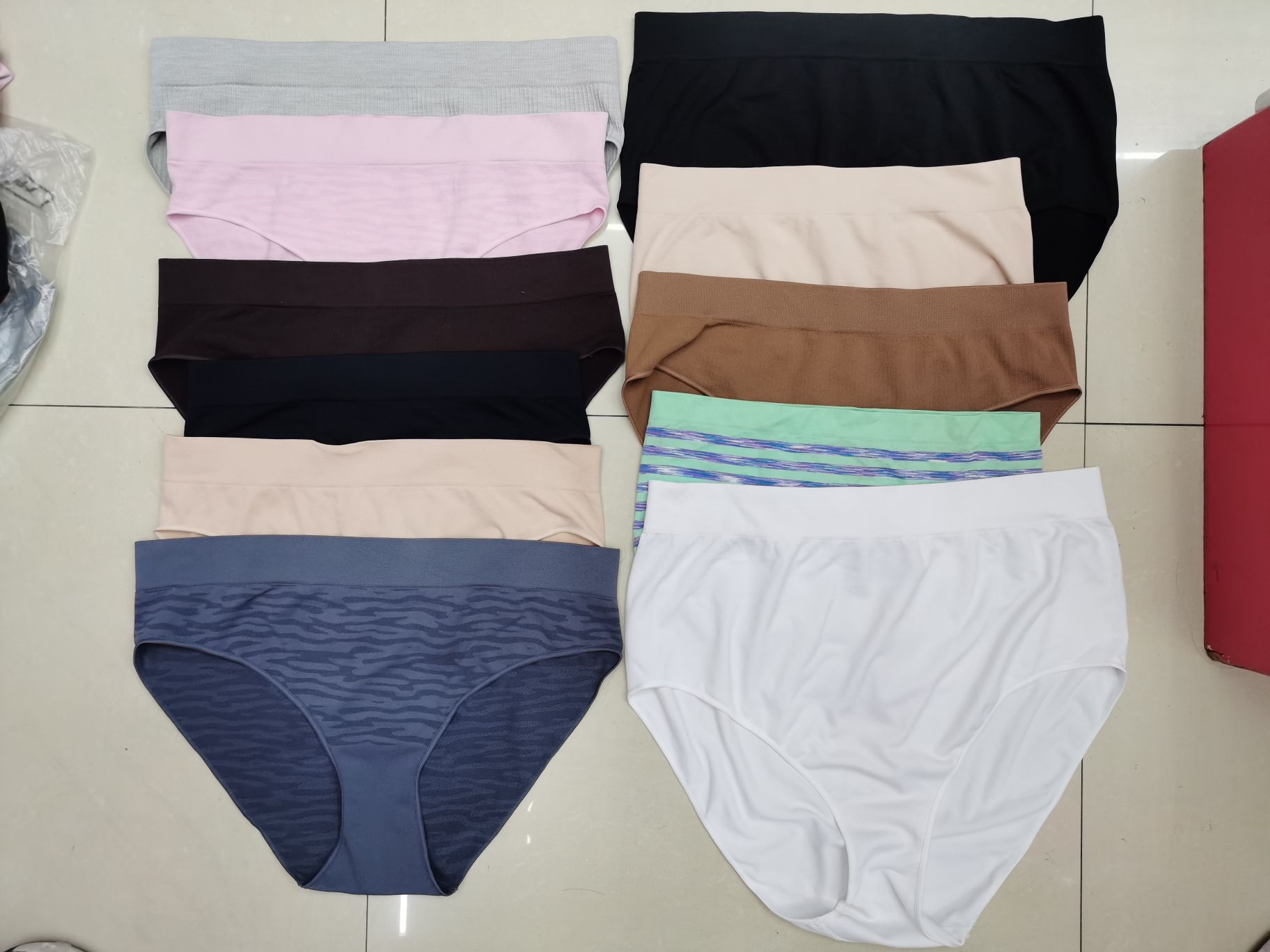 Mommy Panties, Fat Panties, Seamless Nylon Panties
