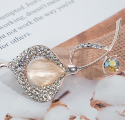 Love Brooch - Light Luxury Luxury Clothing Accessories Pearl Pin