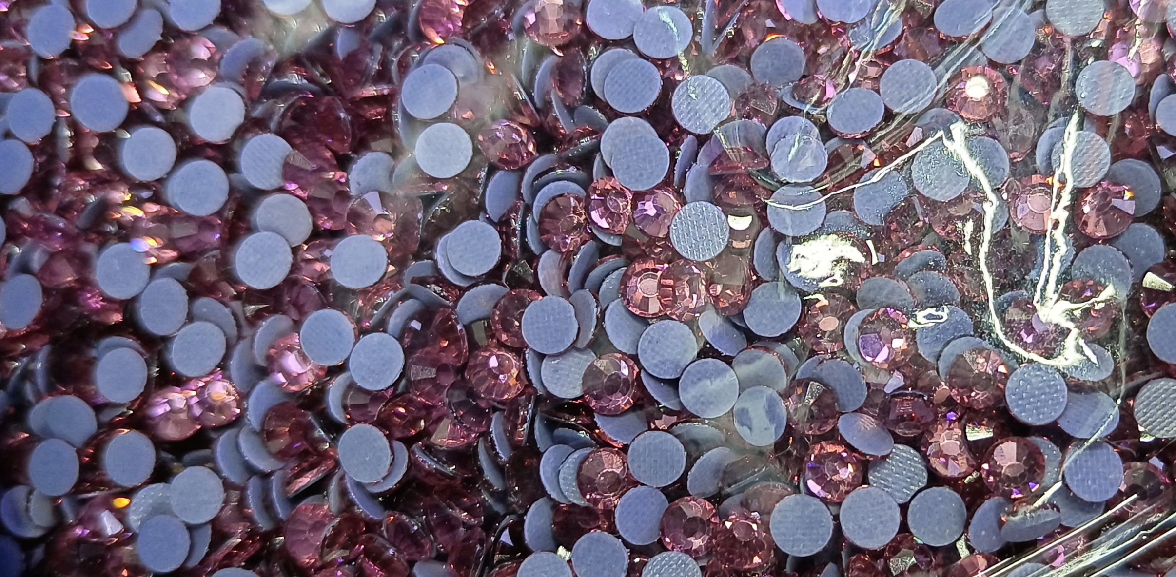 Guojing 16# Light Rose Free Wash Boutique Hot Diamond details Picture