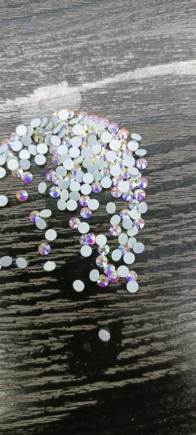 Guojing 20# Wash Fine White Ab Hot Diamond