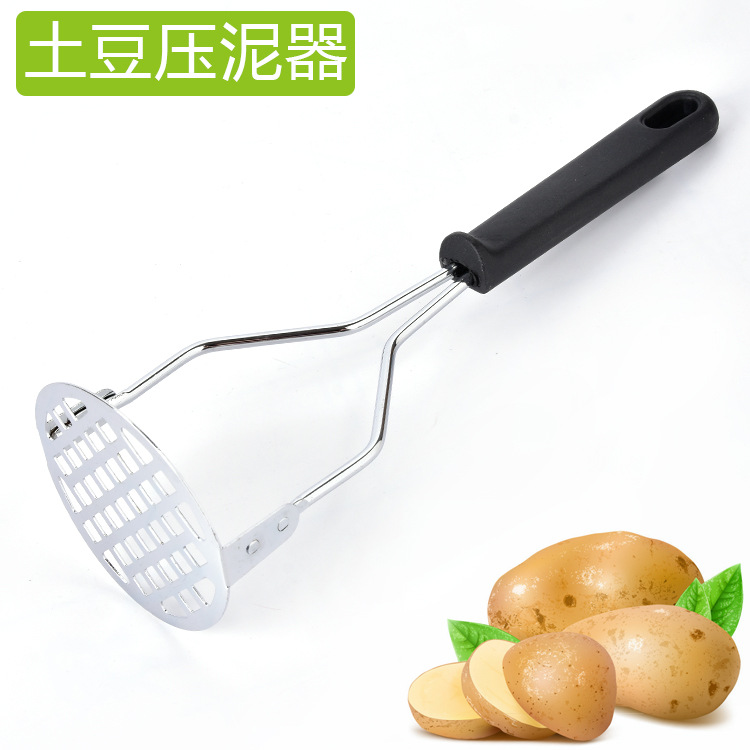 Mashed potato mud press masher fruit juicer potato press plating stainless steel potato mud melon juice press