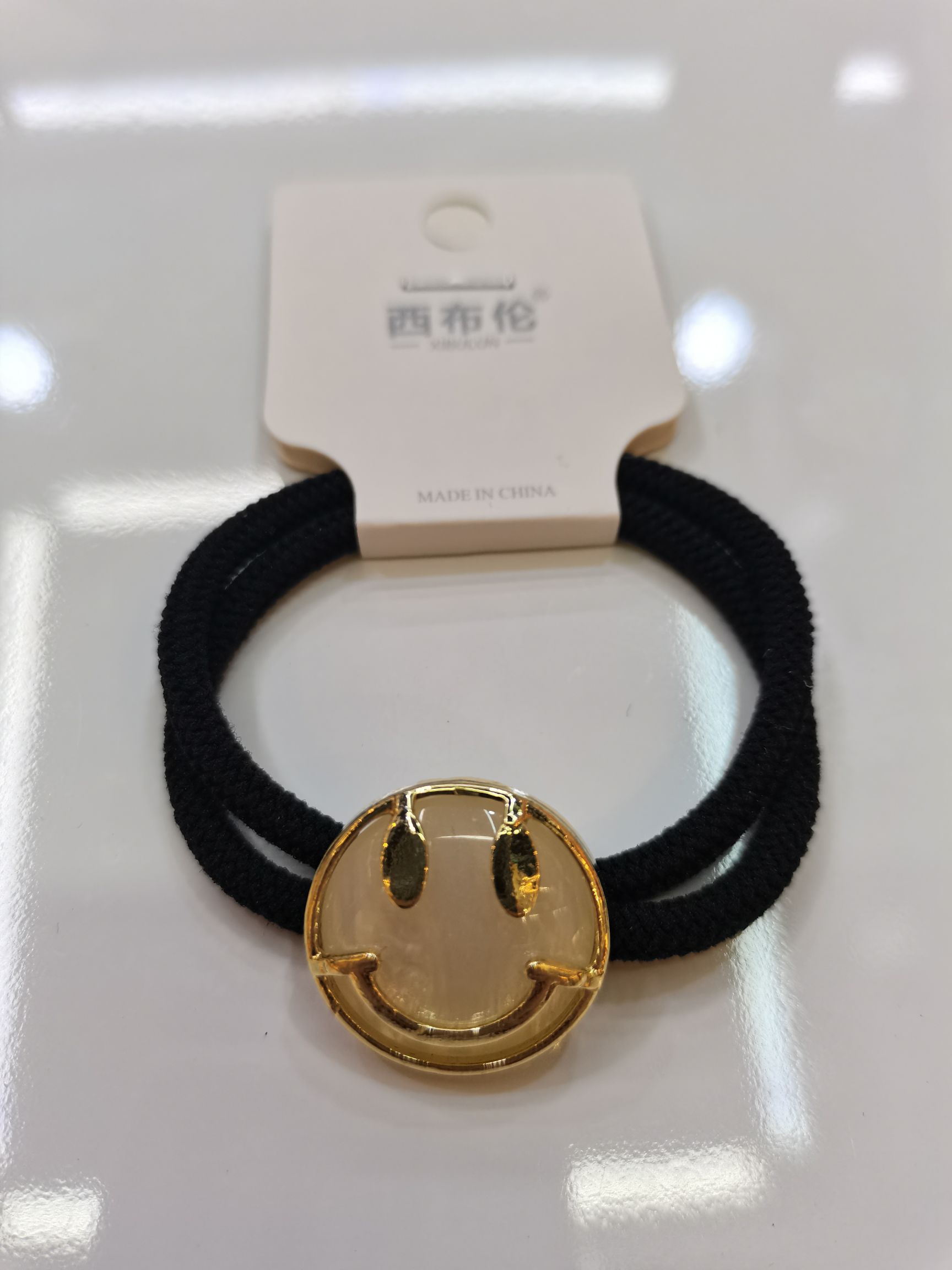West Lun Jewelry Head Rope Hair Rope Hair Circle Alloy Accessories Series Flower Smiley Heart Square Card