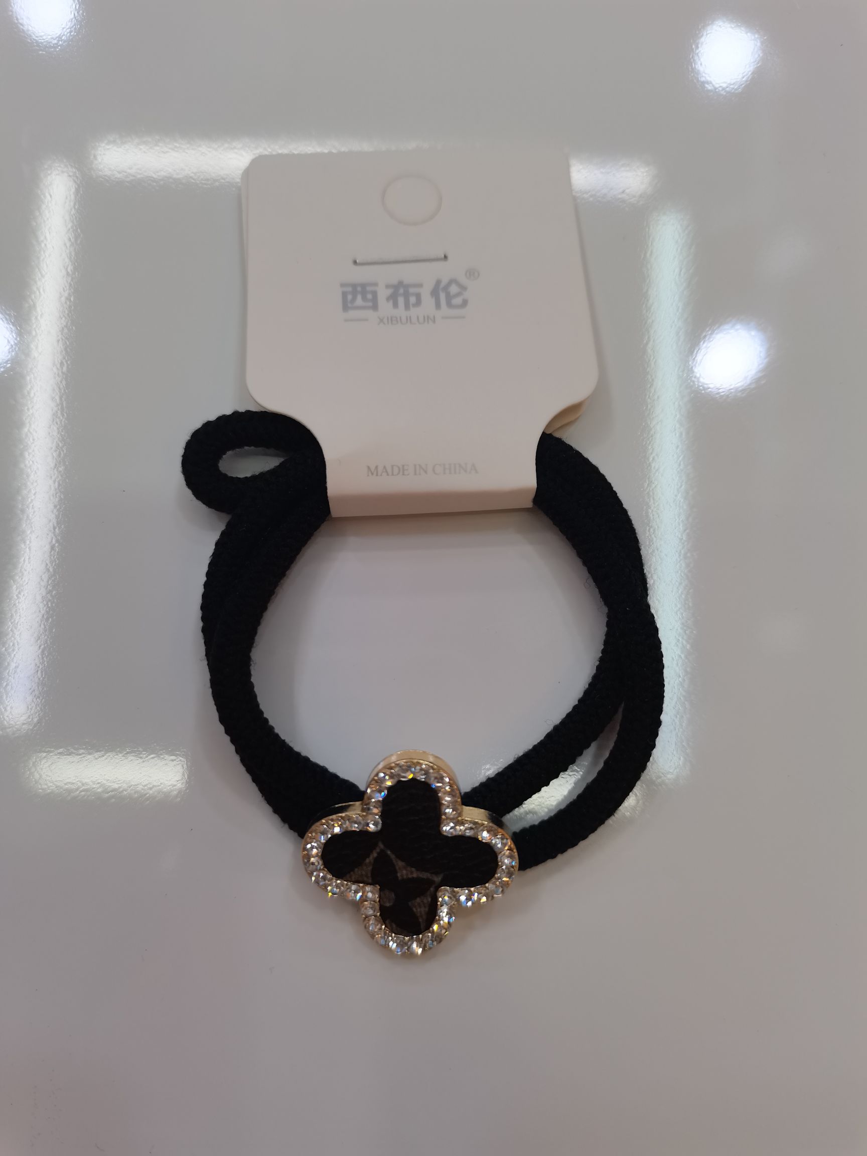 West Lund Jewelry Head Rope Hair Rope Hair Band Alloy Accessories Series Flower Lace Point Drill