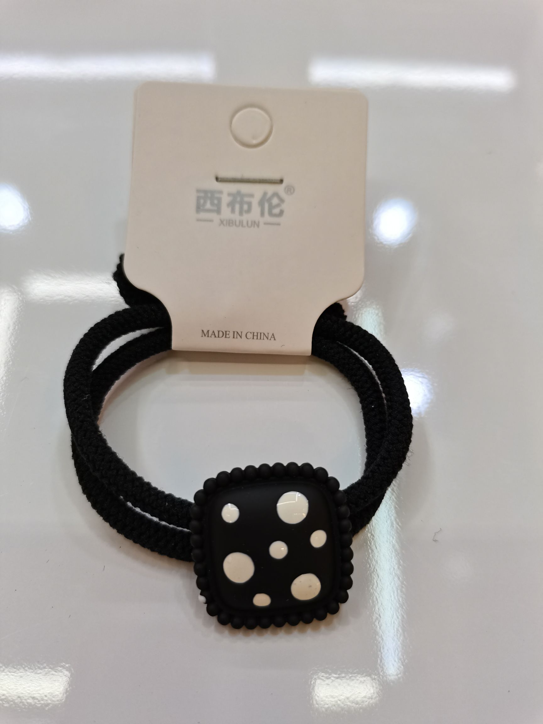 West Lun Hair Rope Headwear West Lun Jewelry Korean Version Of Popular Hair Rope Headband Alloy Accessories Popular Jewelry Network Explosion Thick Rope Rubber Band