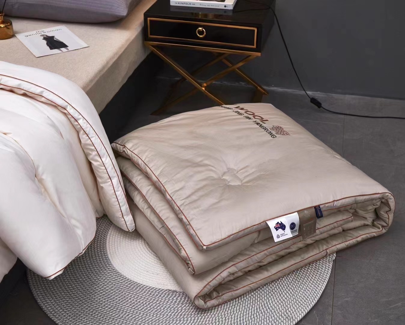 Australian Wool Protein Winter Quilt New Application Scenario