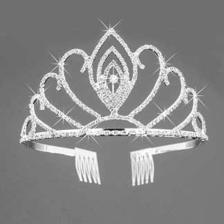 Bridal Large Tiara Wedding Accessories Fashion Pearl Tiara Tiara Accessories Women's Tiara Brilliant Beauty 045