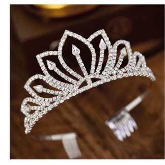 Wedding Tiara Goddess Tiara Fashion Pearl Tiara Tiara Accessories Women's Tiara Brilliant Beauty 046