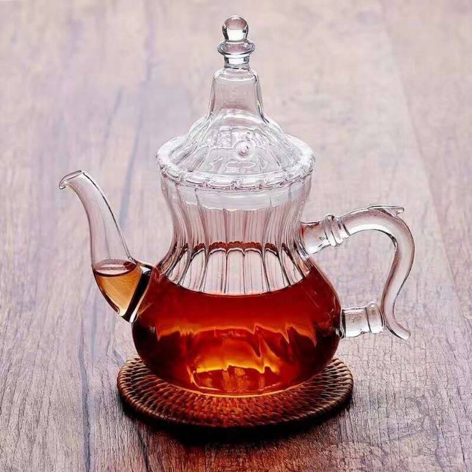 High Borosilicate Pot Coffee Pot Glass Kettle Arabic Pot Creative Export Home Daily